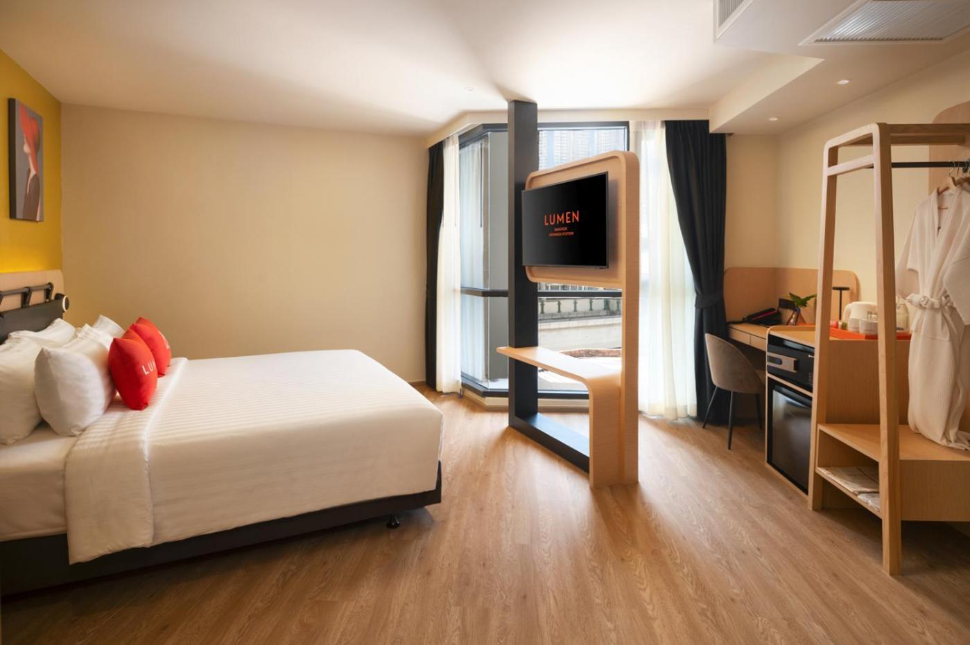 Hotel Lumen Bangkok Udomsuk Station Extérieur photo